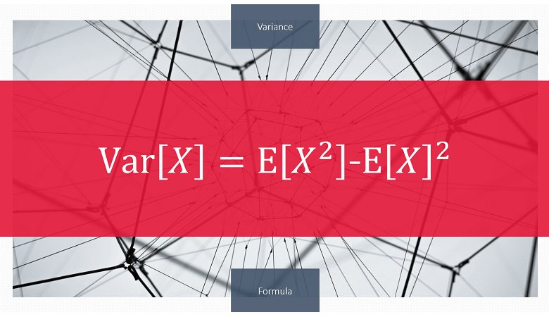 A fundamental formula used to compute the variance of a random variable.